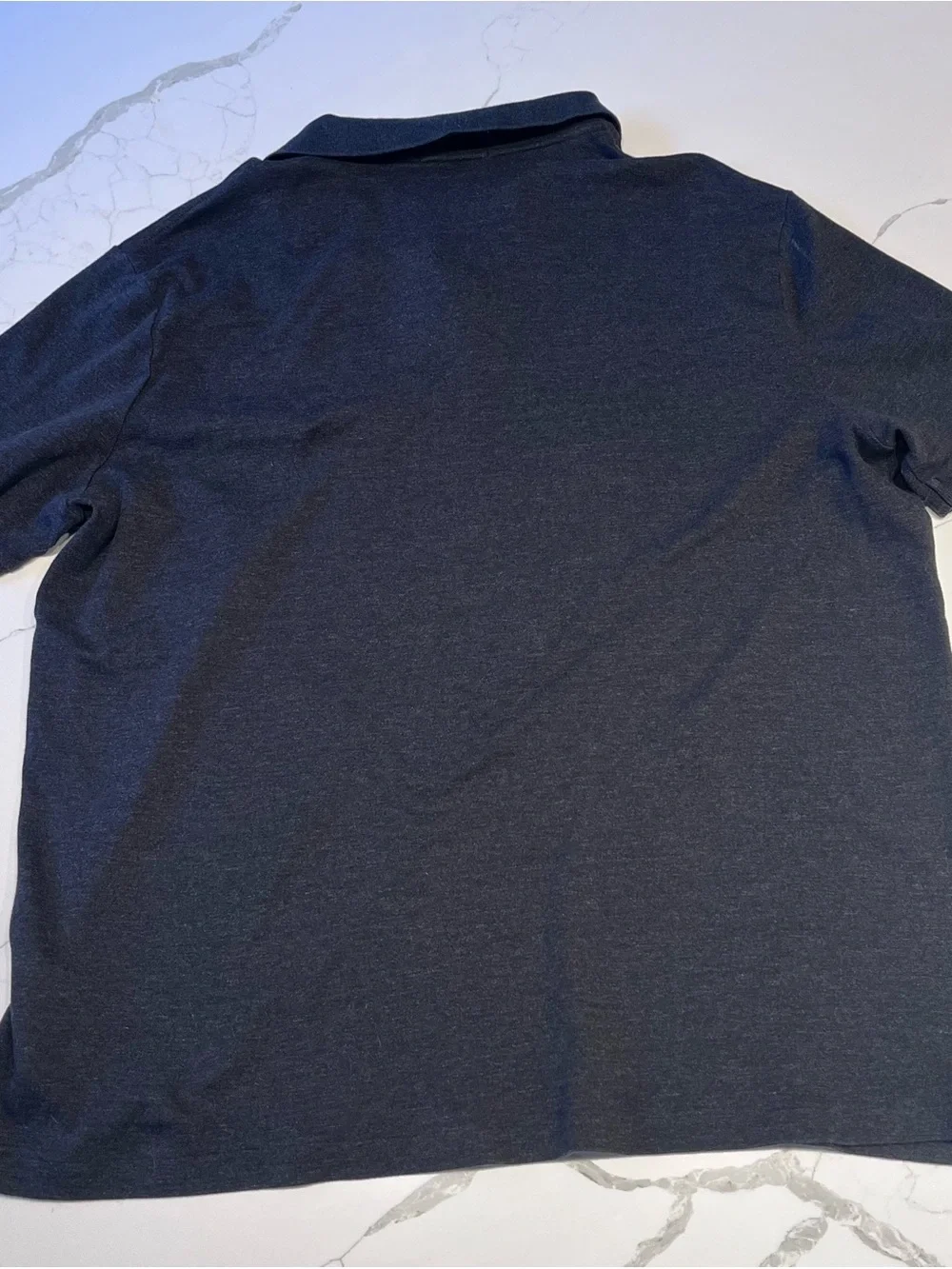 Polo by Ralph Lauren Men's Dark Grey Polo Shirt